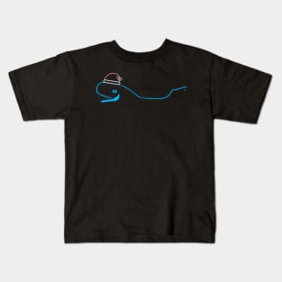 Neon Whale Kids T-Shirt